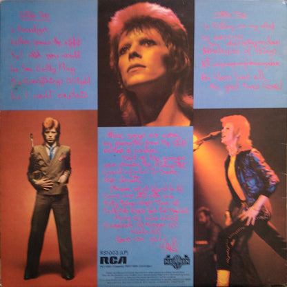 Bowie* : Pinups (LP, Album, RP, Bla)