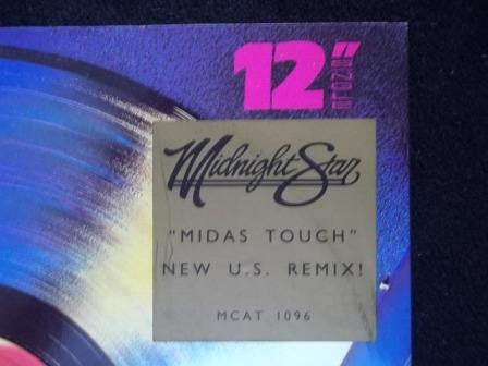 Midnight Star : Midas Touch - New U.S. Remix.  12" (12")