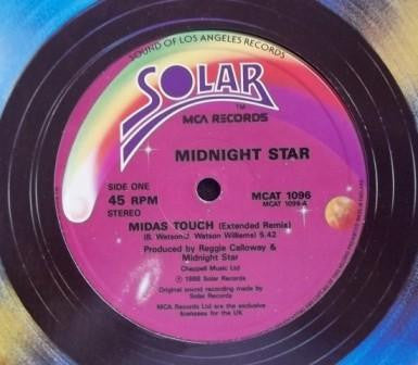 Midnight Star : Midas Touch - New U.S. Remix.  12" (12")