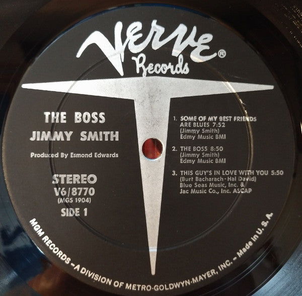 Jimmy Smith : The Boss (LP)