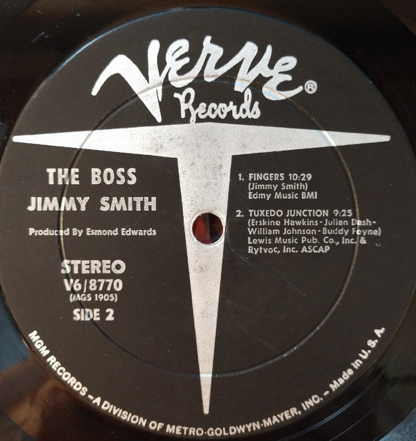 Jimmy Smith : The Boss (LP)