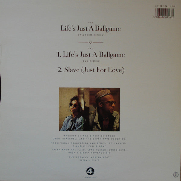 Womack & Womack : Life's Just A Ballgame (12")