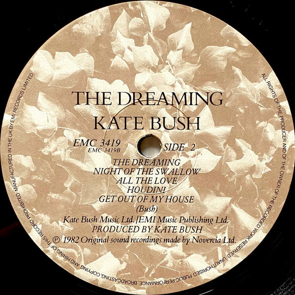 Kate Bush : The Dreaming (LP, Album)