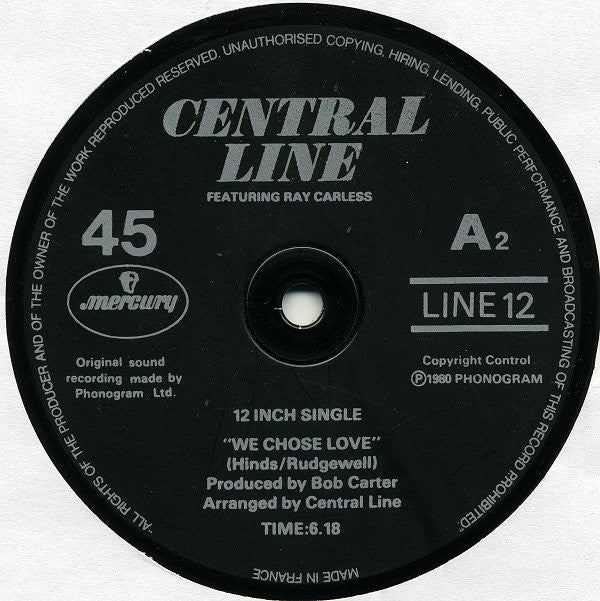 Central Line : (You Know) You Can Do It / We Chose Love (12")