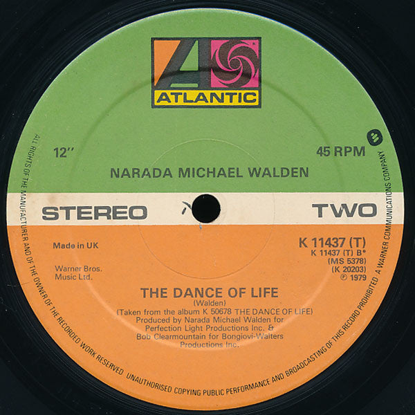 Narada Michael Walden : Tonight I'm Alright (12", Single)