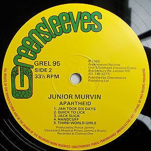 Junior Murvin : Apartheid (LP, Album)