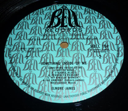 Elmore James : Something Inside Of Me (LP, Comp, Mono)