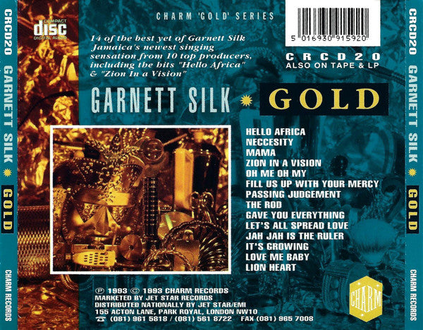 Garnett Silk : Gold (CD, Comp)