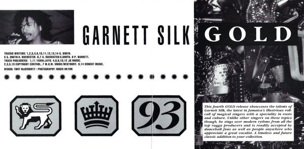 Garnett Silk : Gold (CD, Comp)