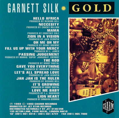 Garnett Silk : Gold (CD, Comp)