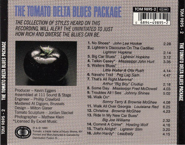 Various : The Tomato Delta Blues Package (CD, Comp)