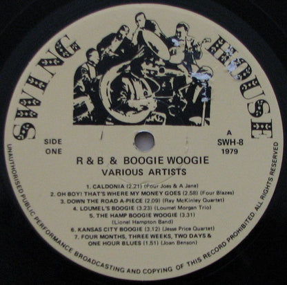 Various : R & B And Boogie Woogie (LP, Comp, Ltd)