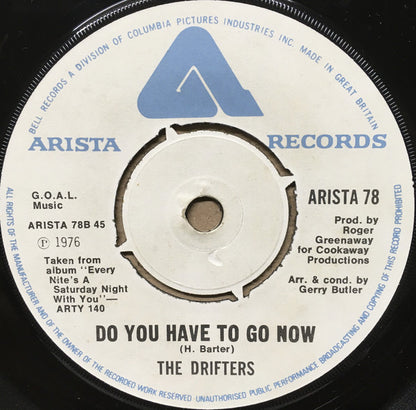 The Drifters : You're More Than A Number In My Little Red Book (7", Single, Whi)