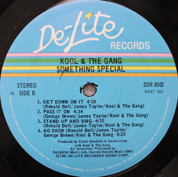 Kool & The Gang : Something Special (LP, Album, 18 )