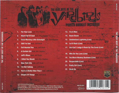 The Yardbirds Featuring Eric Clapton, Jeff Beck & Jimmy Page : The Very Best Of The Yardbirds (CD, Comp, RE)