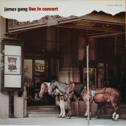 James Gang : Live In Concert (LP, Album, RP, Ter)