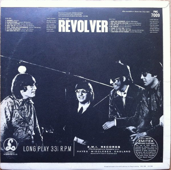 The Beatles : Revolver (LP, Album, Mono, Dr.)