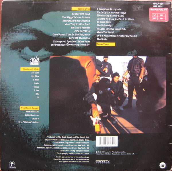 Ice Cube : AmeriKKKa's Most Wanted (LP, Album)