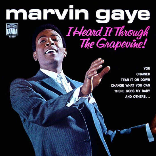 Marvin Gaye : I Heard It Through The Grapevine! (LP, Album, RE, Ind)