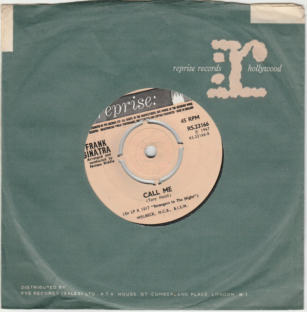 Nancy Sinatra And Frank Sinatra : Somethin' Stupid (7", Single, Kno)