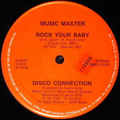 Disco Connection : Rock Your Baby (12")