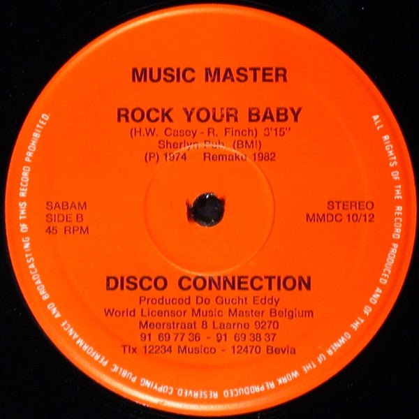 Disco Connection : Rock Your Baby (12")