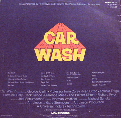 Norman Whitfield : Car Wash (Original Motion Picture Soundtrack) (2xLP, Album, Gat)