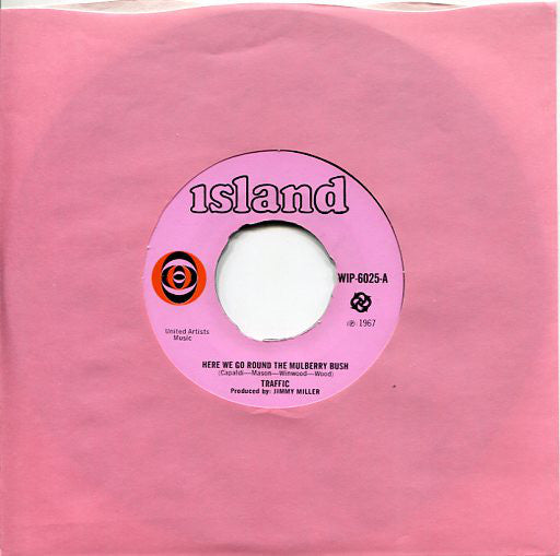 Traffic : Here We Go Round The Mulberry Bush (7", Single)