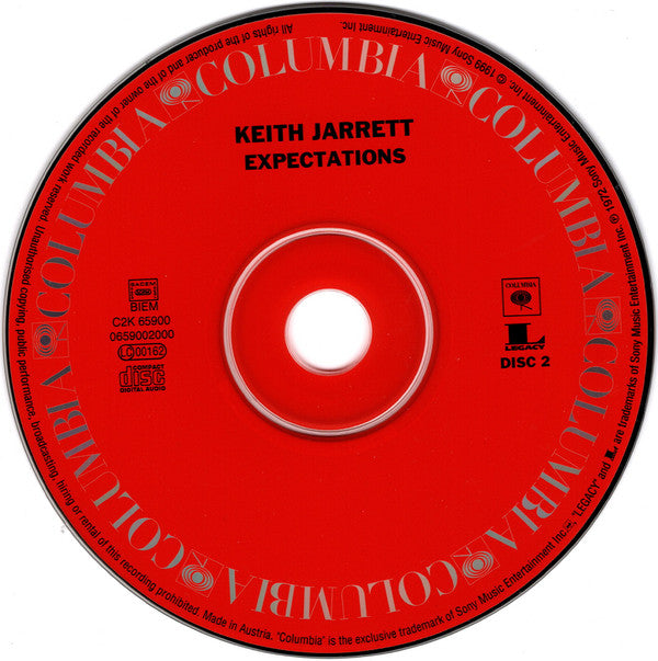 Keith Jarrett : Expectations (2xCD, Album, RE, RM)