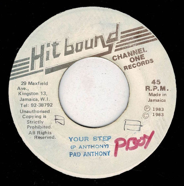 Pad Anthony : Your Step (7")