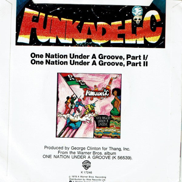 Funkadelic : One Nation Under A Groove (7")