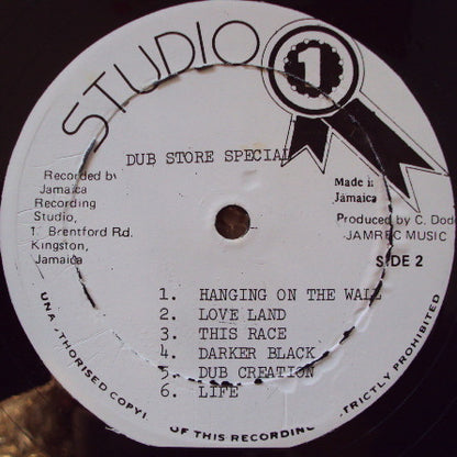 Dub Specialist : Dub Store Special (LP, Album, RE, Ros)