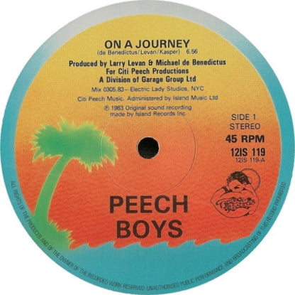 Peech Boys : On A Journey (12")