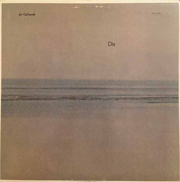 Jan Garbarek : Dis (LP, Promo)