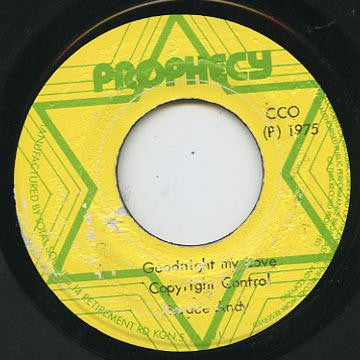 Horace Andy / King Tubby & The Aggrovators : Good Night My Love / A Good Version (7")