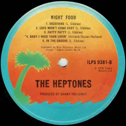 The Heptones : Night Food (LP, Album)