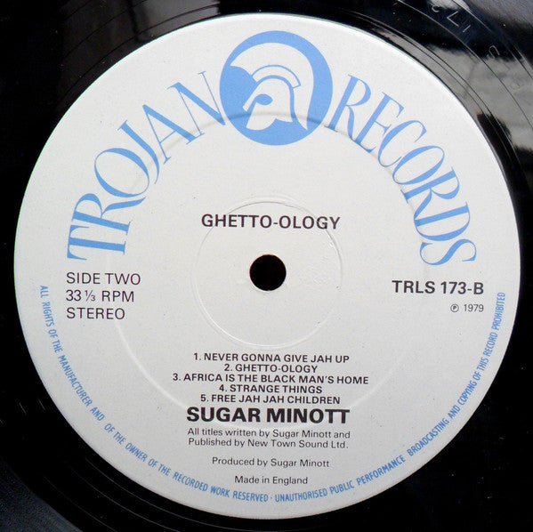 Sugar Minott : Ghetto-Ology (LP, Album)