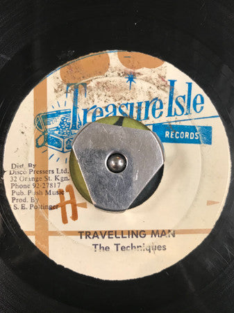 The Techniques / Hugh Roy* : Travelling Man / My Girl (7", Single, RE)