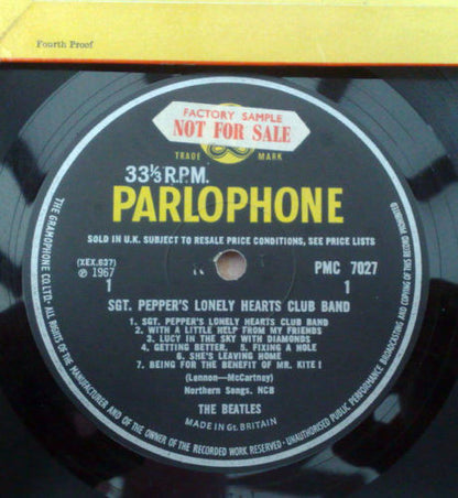 The Beatles : Sgt. Peppers Lonely Hearts Club Band (LP, Album, Mono, 1st)