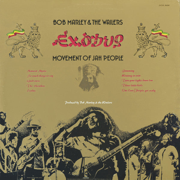 Bob Marley & The Wailers : Exodus (LP, Album, Emb)