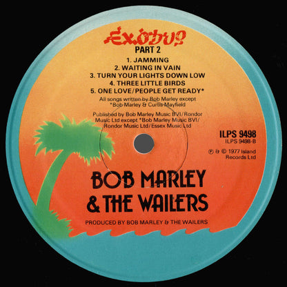 Bob Marley & The Wailers : Exodus (LP, Album, Emb)