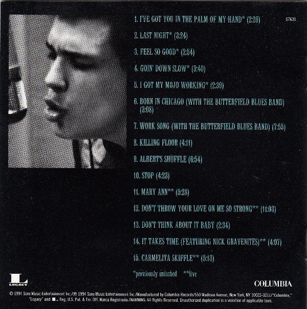 Mike Bloomfield : Don't Say That I Ain't Your Man! (Essential Blues 1964-1969) (CD, Comp)