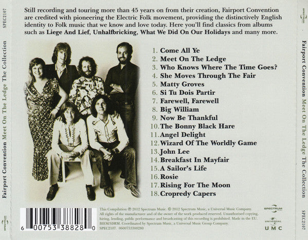 Fairport Convention : Meet On The Ledge The Collection (CD, Comp)