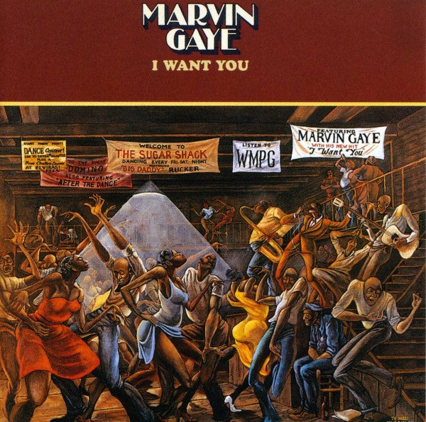 Marvin Gaye : I Want You (CD, Album, RE, RM)