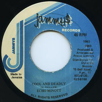 Echo Minott : Cool And Deadly (7")