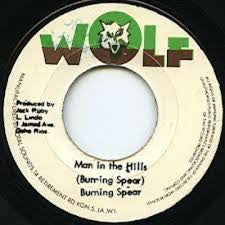 Burning Spear : Man In The Hills (7")