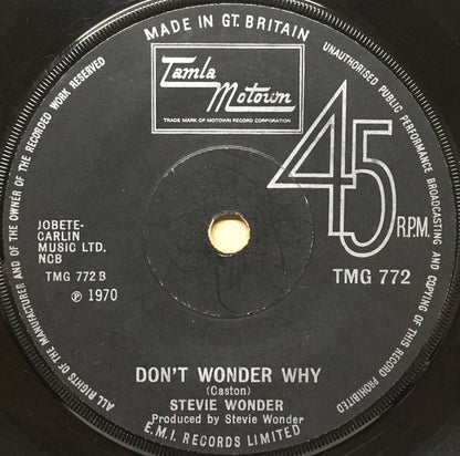 Stevie Wonder : We Can Work It Out (7", Single, Sol)