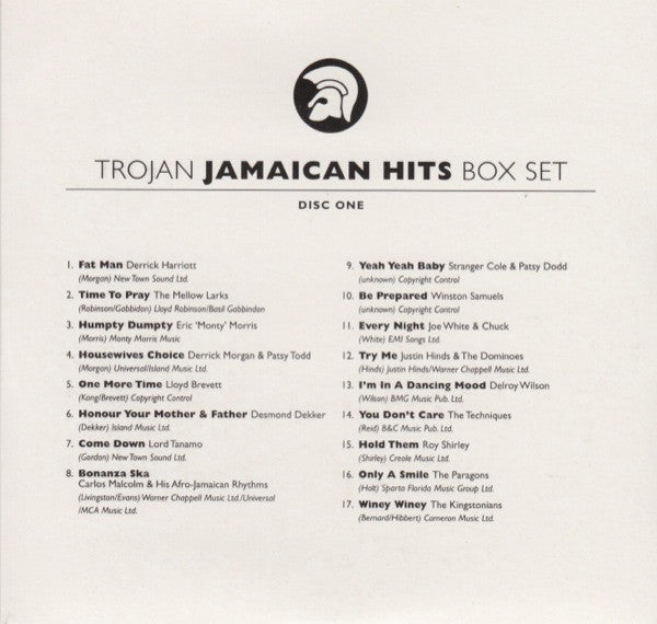 Various : Trojan Jamaican Hits Box Set (3xCD, Comp + Box + Ltd)