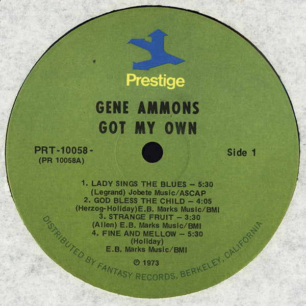 Gene Ammons : Got My Own (LP, Album)