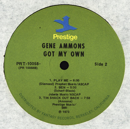 Gene Ammons : Got My Own (LP, Album)